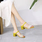 Ladies Sandals Wear Foreign Style Slippers Summer Fashion All-match Wedge Elegant Sandals