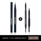 Eyeliner pen female waterproof and sweatproof lasting color fast-drying student thin head  eyeliner