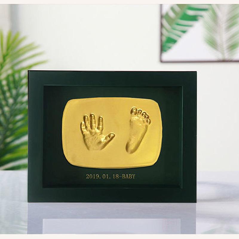 Can Immediately Hang Baby's Hand and Foot Inkpad Hand and Foot Inkpad Permanent DIY Commemoration of The One Hundred Day Gift for Newborn Children