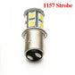 12V 100W LED Car Rear Tail Light 6000K 1156/1157 Natural Light/ Strobe Light Car Light Bulb Red/white