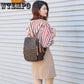 Vintage Leather Backpack Women Fashion Large Drawstring Rucksack School Travel Bag For Women