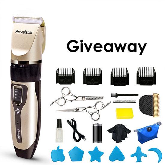 Rechargeable Low-noise Hair Clipper Remover Cutter Grooming Hair Trimmer Electrical Hair Cut Machine