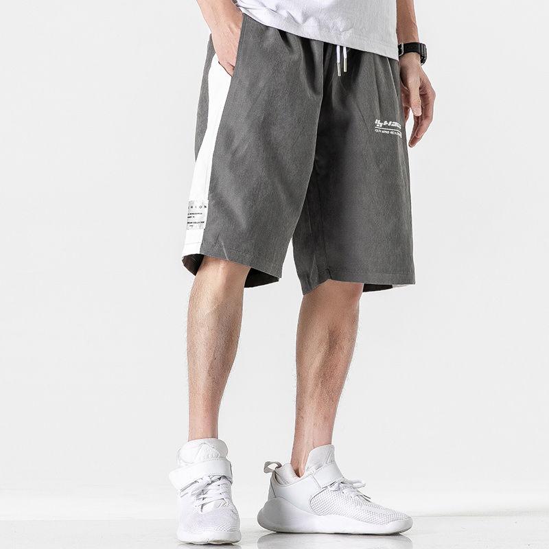 Summer Men's Shorts Sports Casual Loose Plus Size Five-point Pants
