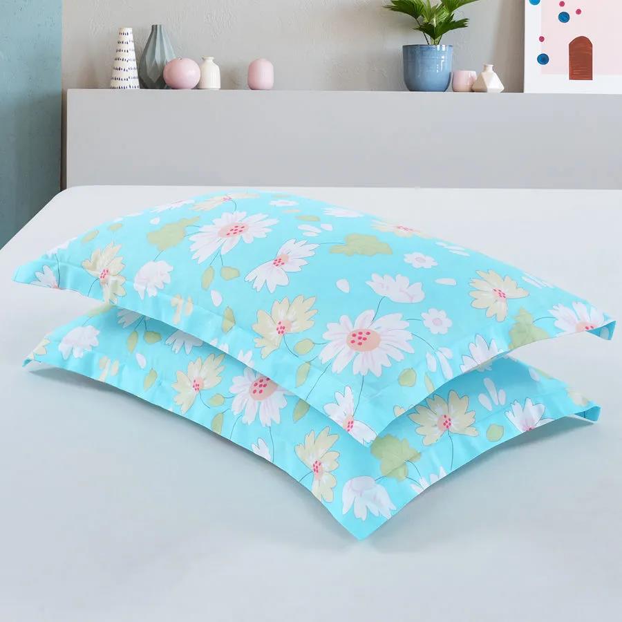 Arctic velvet Korean version small floral single pillowcase couple adult pillowcase high-end pillowcase 48*74cm