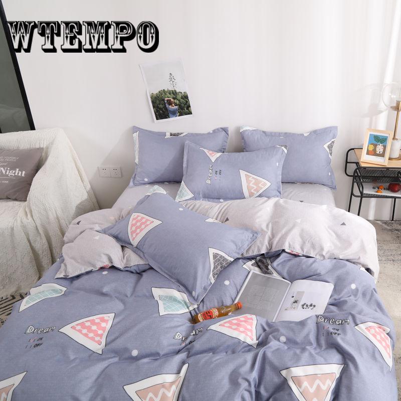 American Style Bedding Set AB Side Bed Set Super King Size Bed Linens