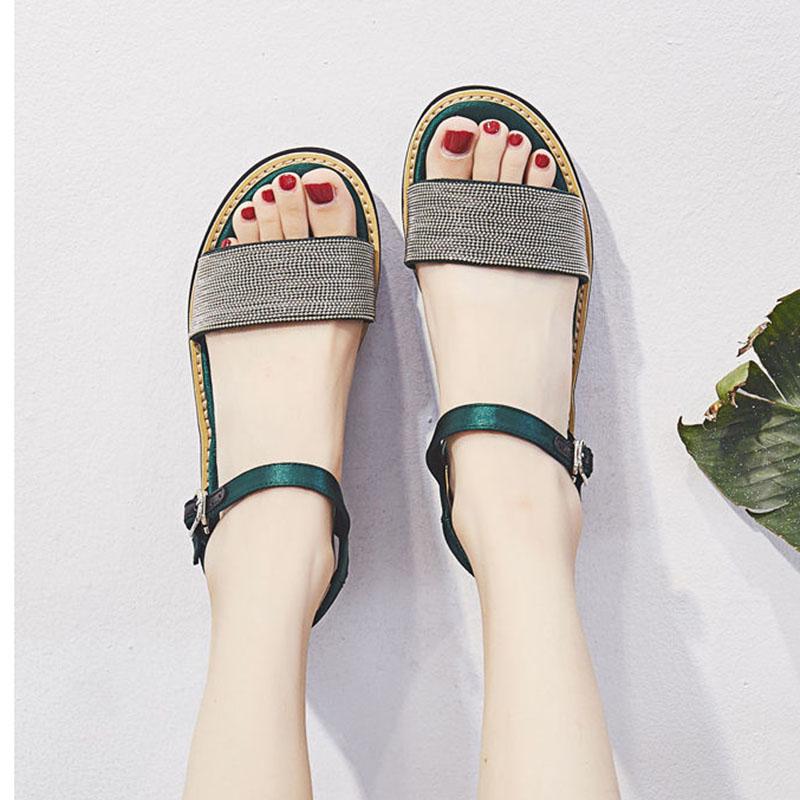 Plus Size 35-40 Fashion Women Shoes Beach Casual Sandals Flip Flop Sandals Office Lady Increased Shoes