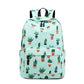 Girls School Bag Student Korean Version of The Large-capacity Waterproof Backpack Small Fresh Printed Backpack Female Bag