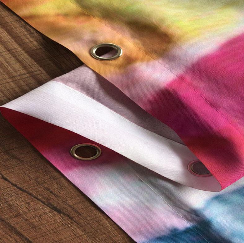 4-piece Shower Curtain and Cushion Bathroom Set Shower Curtain Non-slip Bath Mat Toilet Seat Cover Carpet Home Decor