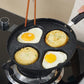 Aluminum Non-stick Frying Pan Creative Four-hole Heart-shaped Breakfast Frying Pan