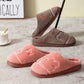 Warm Cotton Slippers Autumn and Winter Indoor Fashion Flat Shoes Leisure and Entertainment