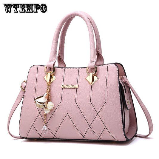 Casual wild handbag shoulder bag handbag leather texture bag ladies fashion