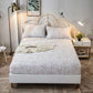 100% Cotton One-piece Bed Sheet Mattress Protector Cotton Thick Printed Bedspread