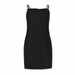 Summer Strap Beach Skirt Sexy Backless Bow A-line Dress Summer Casual Dress