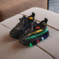 Sports shoes flying woven shoes children's soft bottom Baby toddler shoes 1-5 years old light