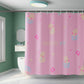 Bathroom Waterproof Curtain Thickened Anti-mold Hook Shower Curtain Sanitary Partition Shower Curtain
