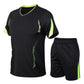 Summer Sportswear Men's Suit Fitness Clothes Outdoor Sportswear Short-sleeved Five-point Pants Quick-drying Basketball Suit Suit