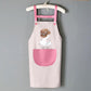 Strap Apron Household Kitchen Waterproof and Oil-proof Anti-fouling Men and Women Housework Waist Overalls Work Overalls