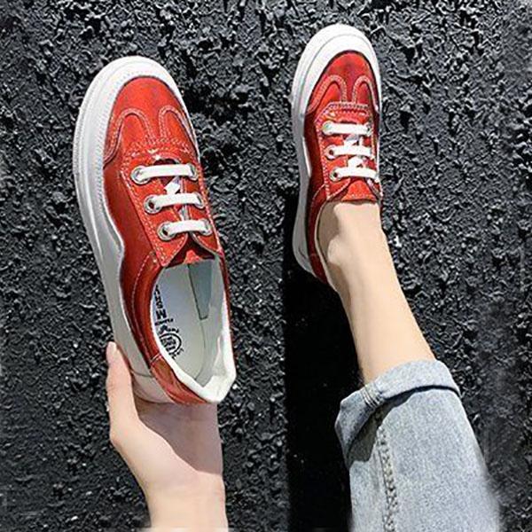 Colorful Laser Women's Shoes Sports Shoes Spring and Summer Students Korean Style Casual Shoes