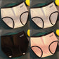 4PCS High-waisted Underwear Women's Cotton Antibacterial Seamless Bottoms Lingerie Girls Students Plus Size Underwear Adult Belly-lifting Hip Briefs