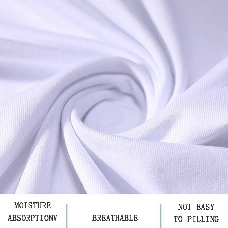 Summer Short-sleeved T-shirt Men's Round Neck White Tide Brand Men's Clothes Pure Cotton Trend Half-sleeved T-shirt