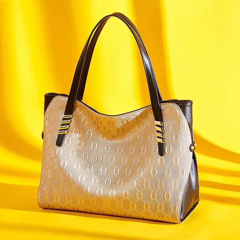 Temperament Bag Women Casual Leather Handbag Women Fashion Large Capacity All-match Shoulder Bag Women Leather Big Bag