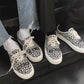 Couple Canvas Shoes Women Trainers 2020 Spring Flat Heel Preppy Style Men Sneakers Vulcanized Casual Shoes 35-44