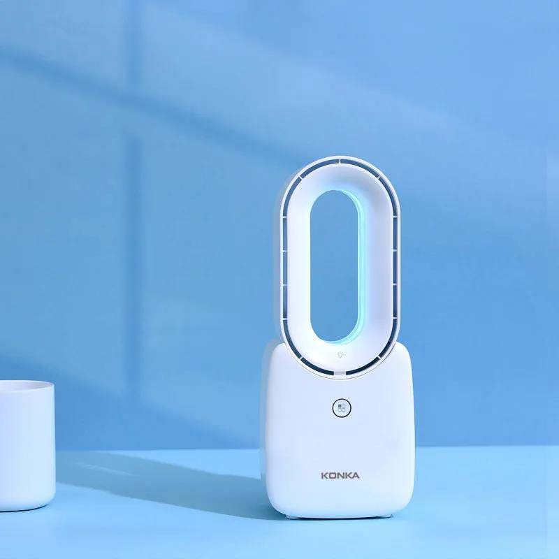 Indoor Small Fan Portable Desktop Dormitory Student USB Rechargeable Fan