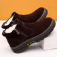 Snow Boots Men's Fur One Non-slip Warmth and Velvet Thick Winter Shoes Leather Wool Men's Cotton Shoes