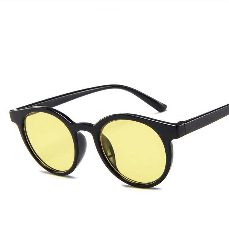 WTEMPO Fashion Round Kids Sunglasses Candy Colors Cute Child Baby Safety Sun Glasses for Baby Girls