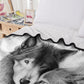 3D Couple Wolf  Animal Printed  Bedding  Blanket