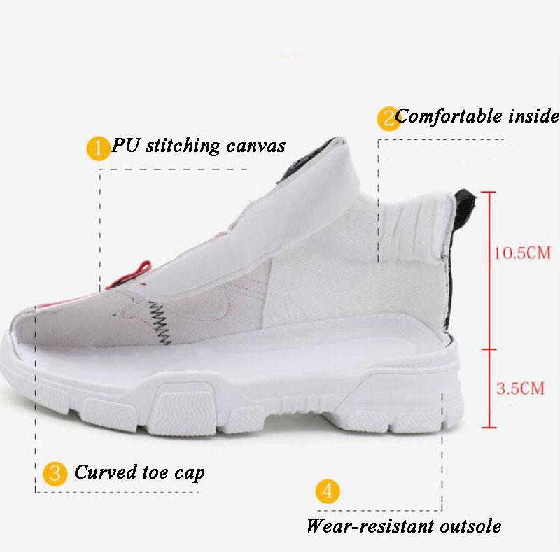 Men Safety Work Boots Shoes No-slip Steel Toe Working Boots Pluse Size Martin Boots Warm Plus Velvet Reflective Sneakers
