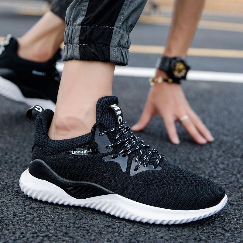 Men Sneakers Breathable Mesh Outdoor Sport Shoes Spring Cushion Running Shoes Zapatos De Hombre