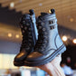 Warm Plush Children Boots Boys and Girls Winter Boots Soft PU Ankle Boots Comfortable Anti-slip Kids Boots