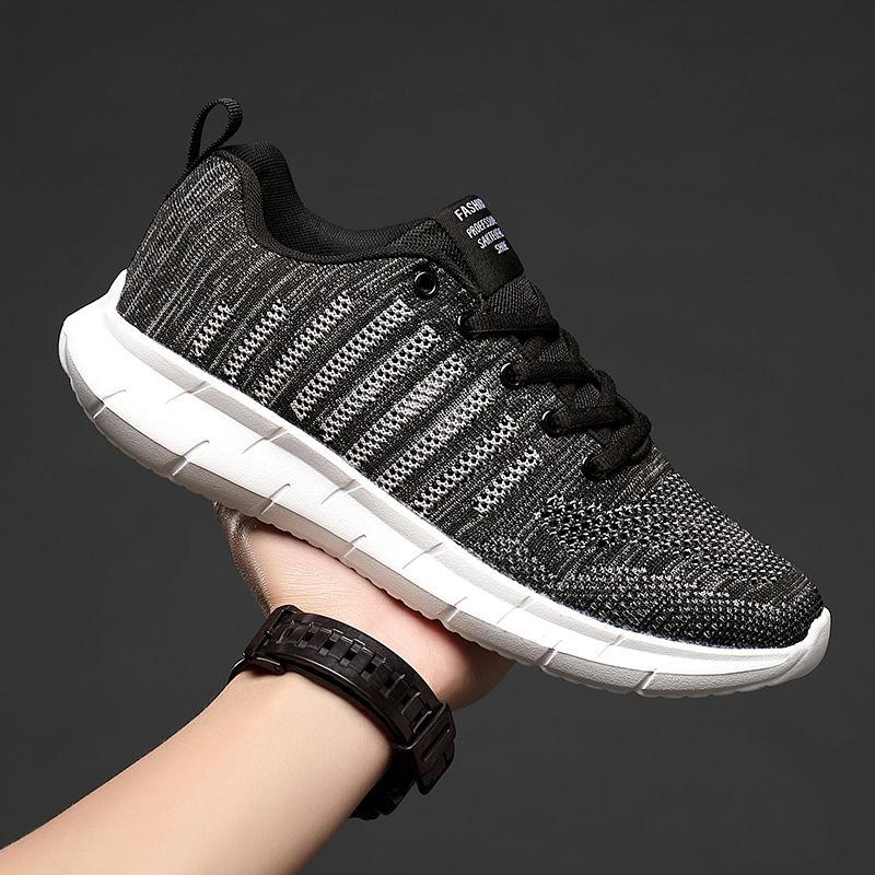 Shoes Men and Summer Breathable Large Size Men's Sports Casual Shoes Mesh Running Shoes