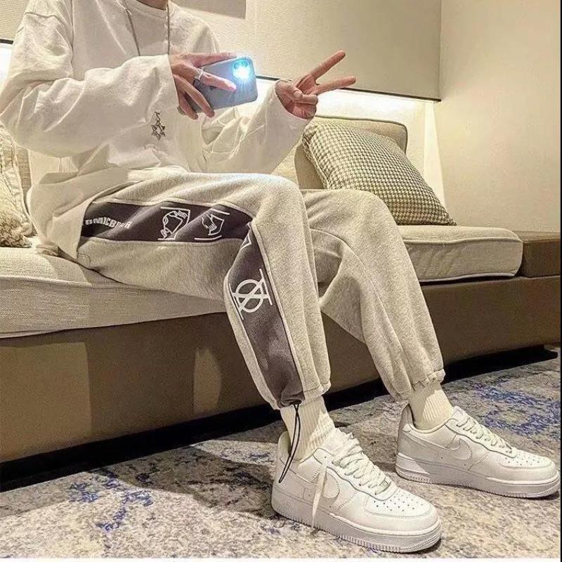 Pants Women's Spring and Summer Thin Panties Women's Korean Version of The Tide Ins All-match Sports Pants Loose Leggings