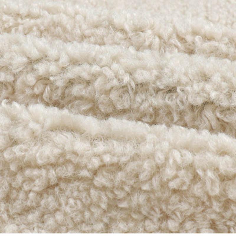 Lamb Wool Coat Women's Loose Cotton-padded Jacket Winter Padded Jacket Tooling Jacket