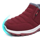 Women's Cotton Shoes Winter Warm Plus Velvet Thickening Elderly Cloth Shoes Waterproof Non-slip Mother Cotton Boots