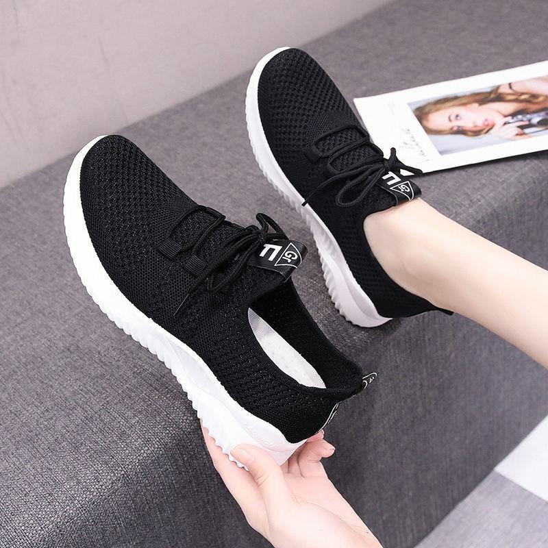 Women's Sneakers Spring Ladies Flat Shoes Casual Women Vulcanized Women Summer Light Mesh Breathable Female Running Shoes