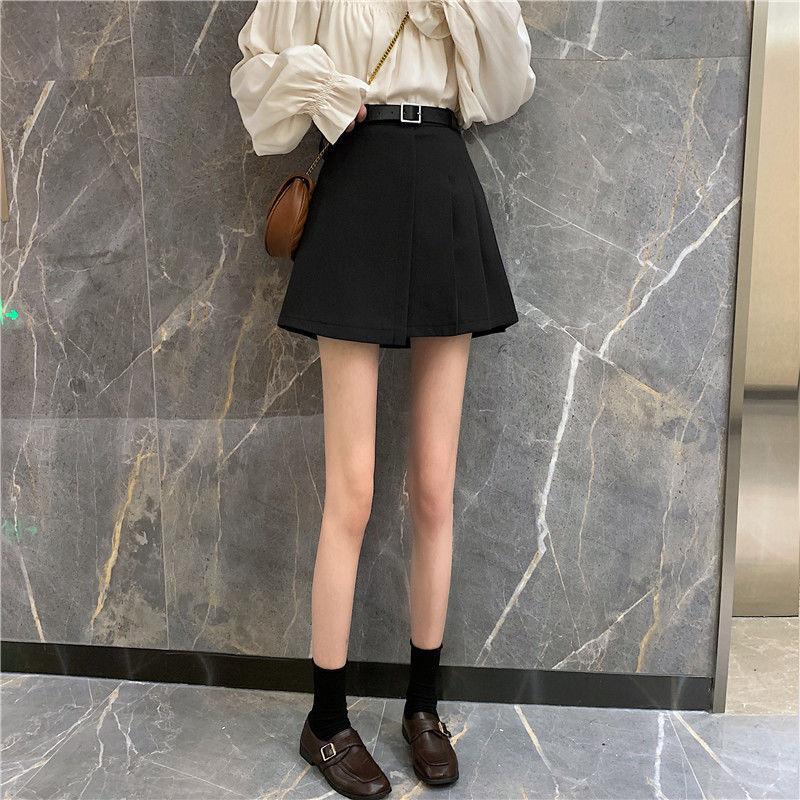 Women Sexy Tight Irregular A-line High Waist  Short Skirt Zipper Elastic Waist Club Casual Home Office