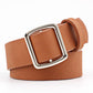Belts Women Thin Faux Leather Belt Cummerbunds Pin Buckle Casual Waistband Strap