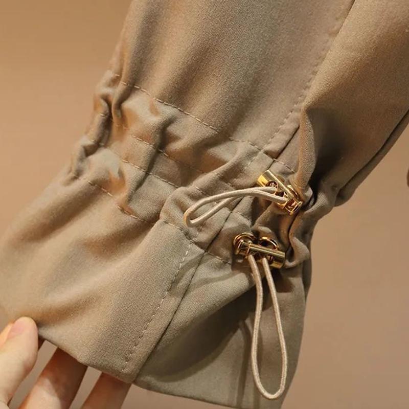 Suit Short Jacket Windbreaker Women's Jacket Plus Size Women's Fat Slim Vest Skirt Two-piece Suit Spring and Autumn