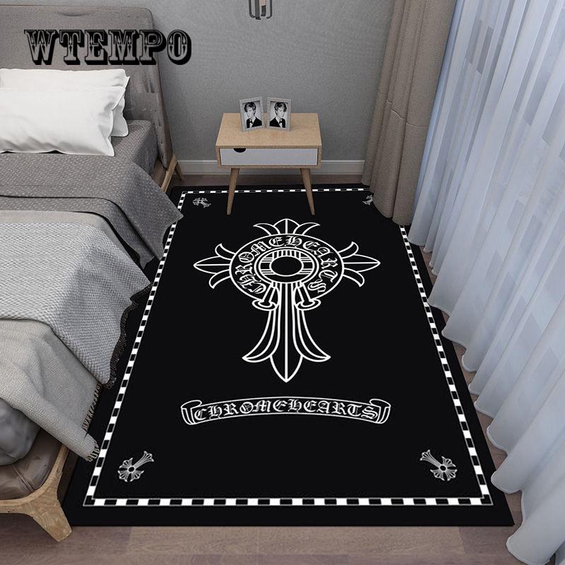 Modern Nordic Printed Carpet Bedroom Living Room Bedroom Bay Window Casual Home Blanket