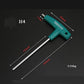 Hexagonal Wrench T-Screwdriver Auto Repair Tool Industrial Companion Tool