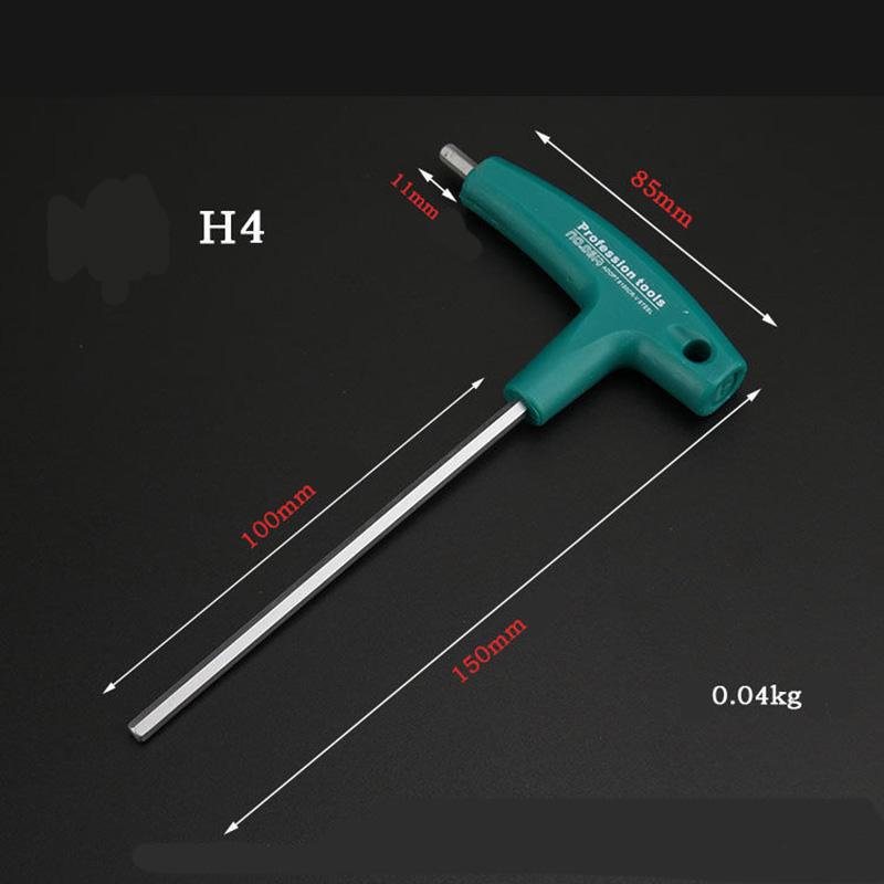 Hexagonal Wrench T-Screwdriver Auto Repair Tool Industrial Companion Tool