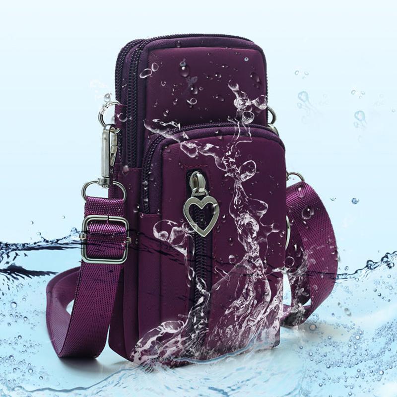Mobile Phone Bag Female Messenger Mini Bag Mobile Phone Bag Universal Hanging Neck Wrist Coin Purse