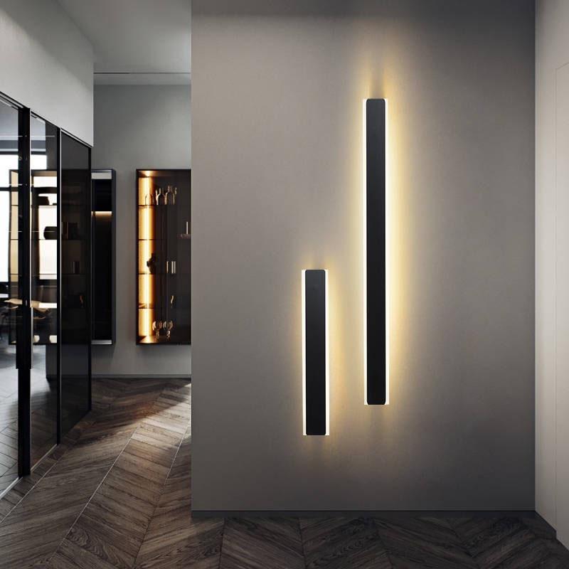 Led Wall Lamp Indoor Lighting Minimalist Sconce Bedroom Bedside Living Room Hallway Home Decor