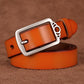 Belt Pin Buckle Ladies Leather Cow Leather Retro Versatile Belt Korean Decorative Fashion