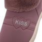 Leather Cotton Shoes Winter Home Outdoor Cotton Shoes Waterproof Winter Pu Leather Thick Bottom Non-slip Warm Couple