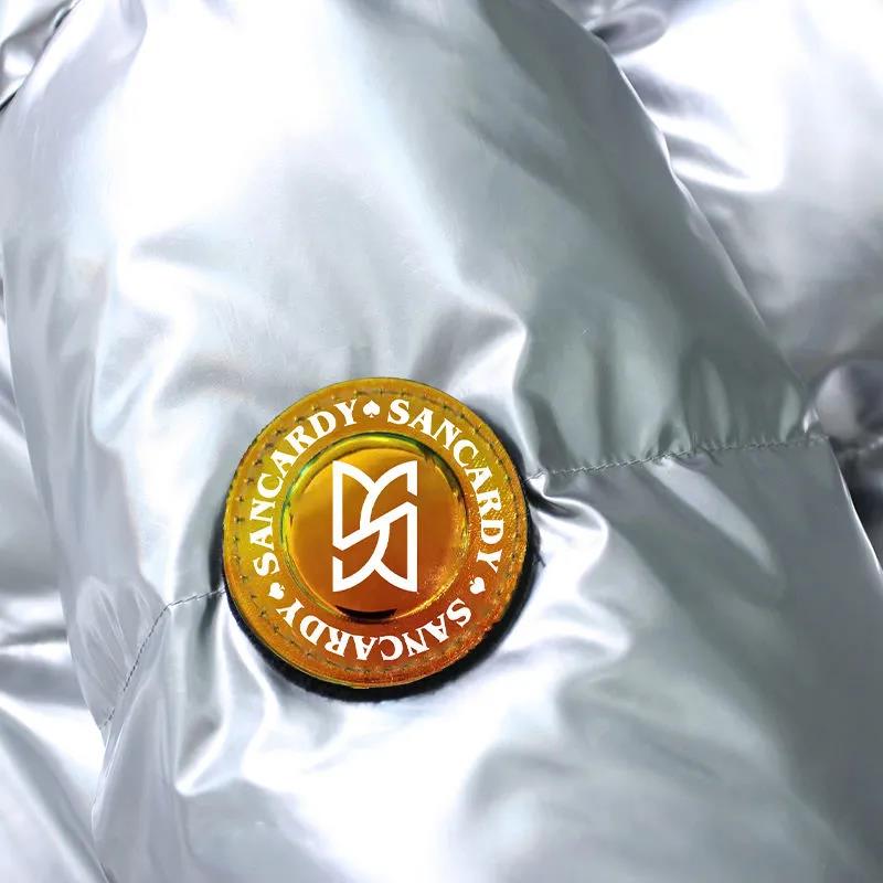 Winter High Quality Down Jacket Men's Warm Hooded White Duck Down Casual Down Jacket
