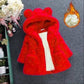Baby Girls Jacket Kids Boys Fashion Coats Artificial Fur Warm Hooded Autumn Winter Girls Infant Clothing Children's Jacket